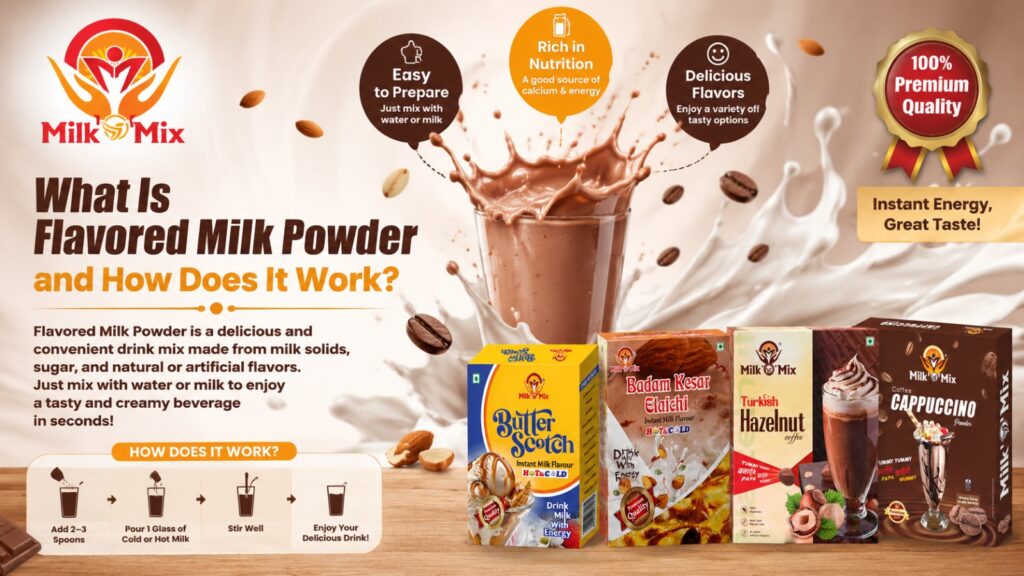 What Is Flavored Milk Powder and How Does It Work