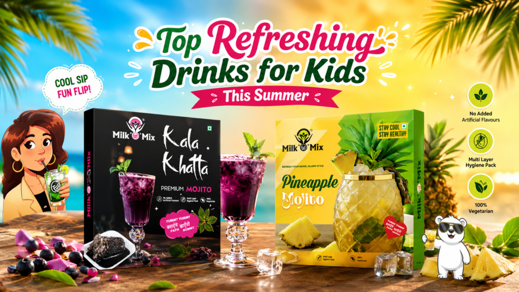 Top Refreshing Drinks for Kids This Summer