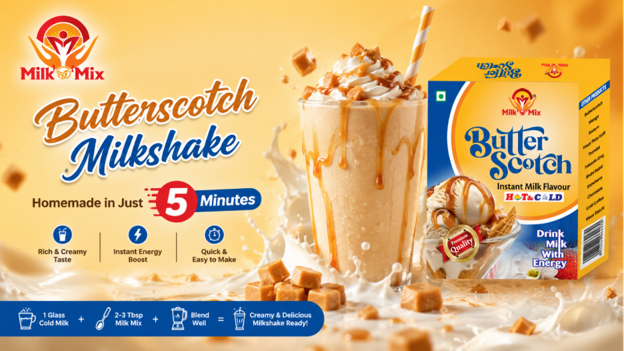Butterscotch Milkshake